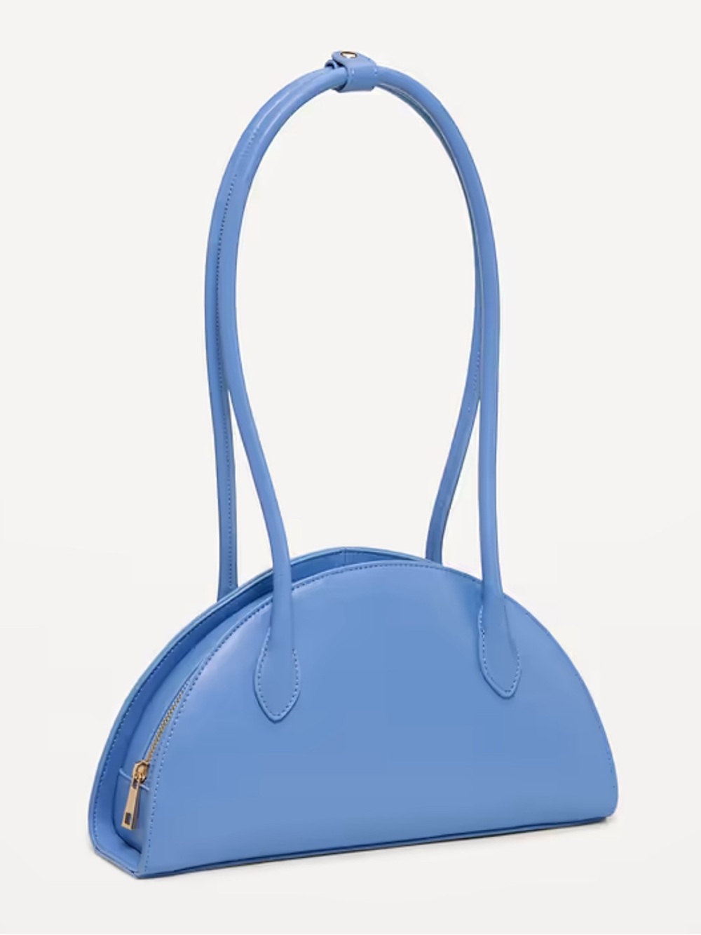 Old Navy Sky Blue Crescent Shoulder Bag